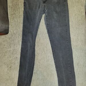 Charcoal Skinny Jeans for Women